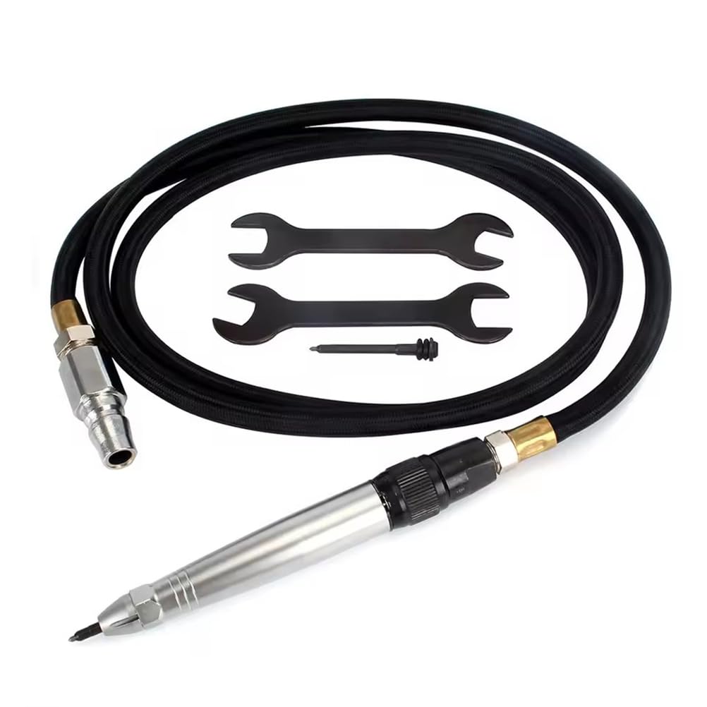 Penna per incisione, kit di strumenti pneumatici per metallo, legno, vetro, plastica, include punta extra per penna stilo - Matita per incisione per marcatura precisa