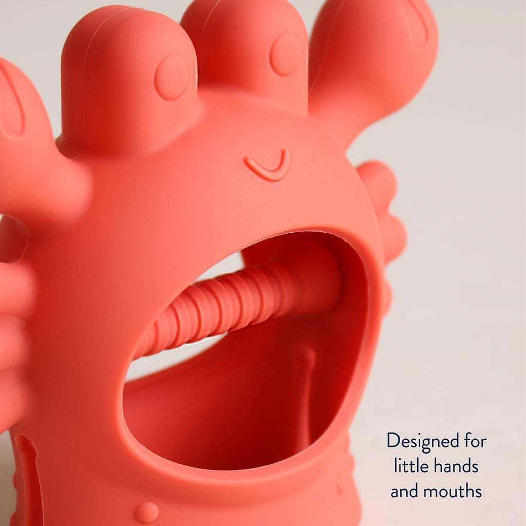 Sakityy 【bite on bite】手編みプルタブ チェーンメイル Amazon.com : Itzy Ritzy Bitzy Grip Teether, Silicone Hand Teether