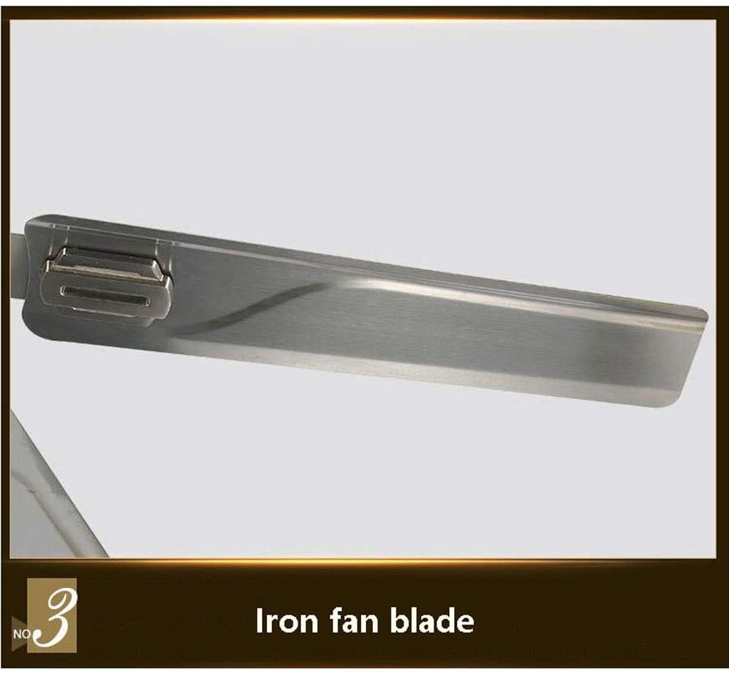 Wentylator Sufitowy z Oświetleniem Metal Brushed Chrome Nowoczesna Konstrukcja Śmigła Wentylator Sufitowy Z 5 Srebrnymi Ostrzami I Poręcznym Pilotem Lampa Sufitowa