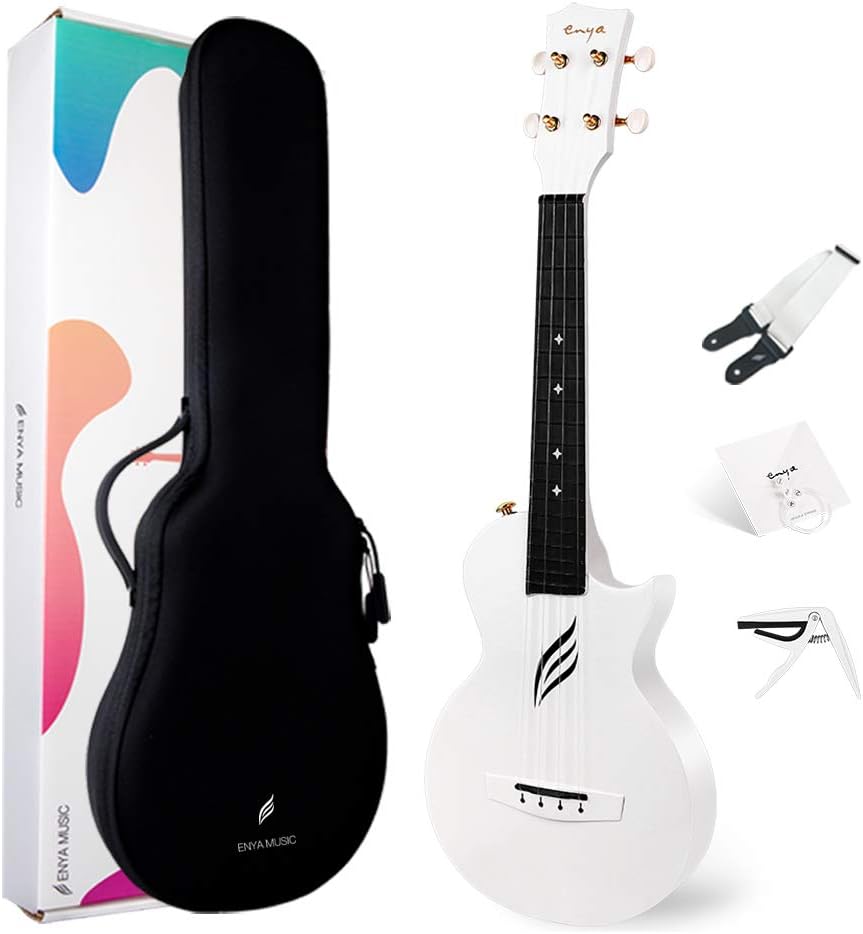 Enya Concert Ukulele Nova U 23’’ Carbon Fiber Travel