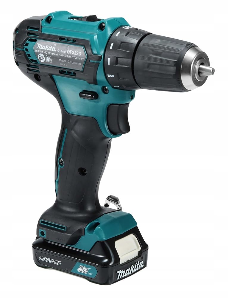Makita DF333DWY 12V Max 1,5 Ah Li-ion CXT Set di punte per trapano senza fili 12 V