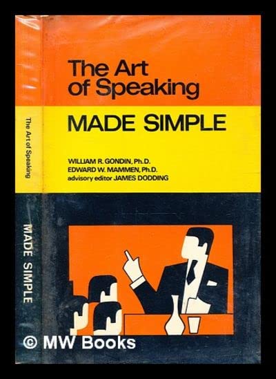 Buy Art of Speaking (Made Simple Books) — BookShops.in
