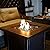 BALI OUTDOORS Gas Fit Propane Firepits Table, 30 Inch Gas Fire Pits Outdoors, Square Fire Table w/Fire Glass, 50,000 BTU