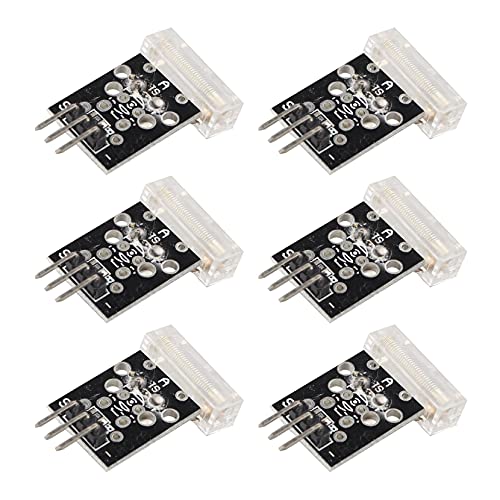 Jopto 6PCS KY-031 Modulo Sensor de Impacto Módulo de Sensor de Golpe de Vibración Sensor de Colisión Módulo de Sensor de Golpe de Percusión DIY