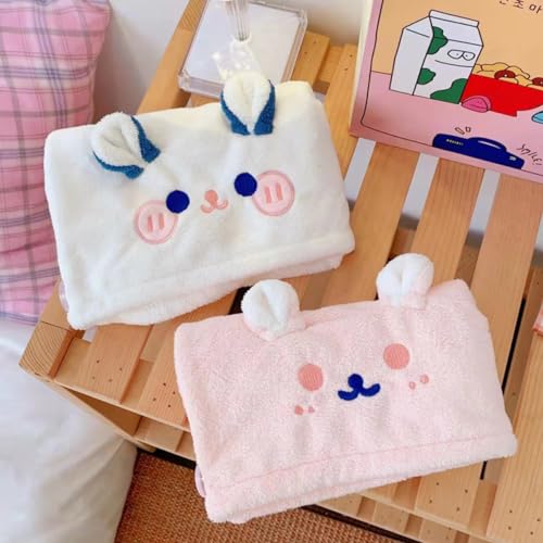 FOMIYES 2 Pçs Touca De Cabelo Seco Toalhas Absorventes Toalhas De Rosto Absorvente Toalha De Secagem