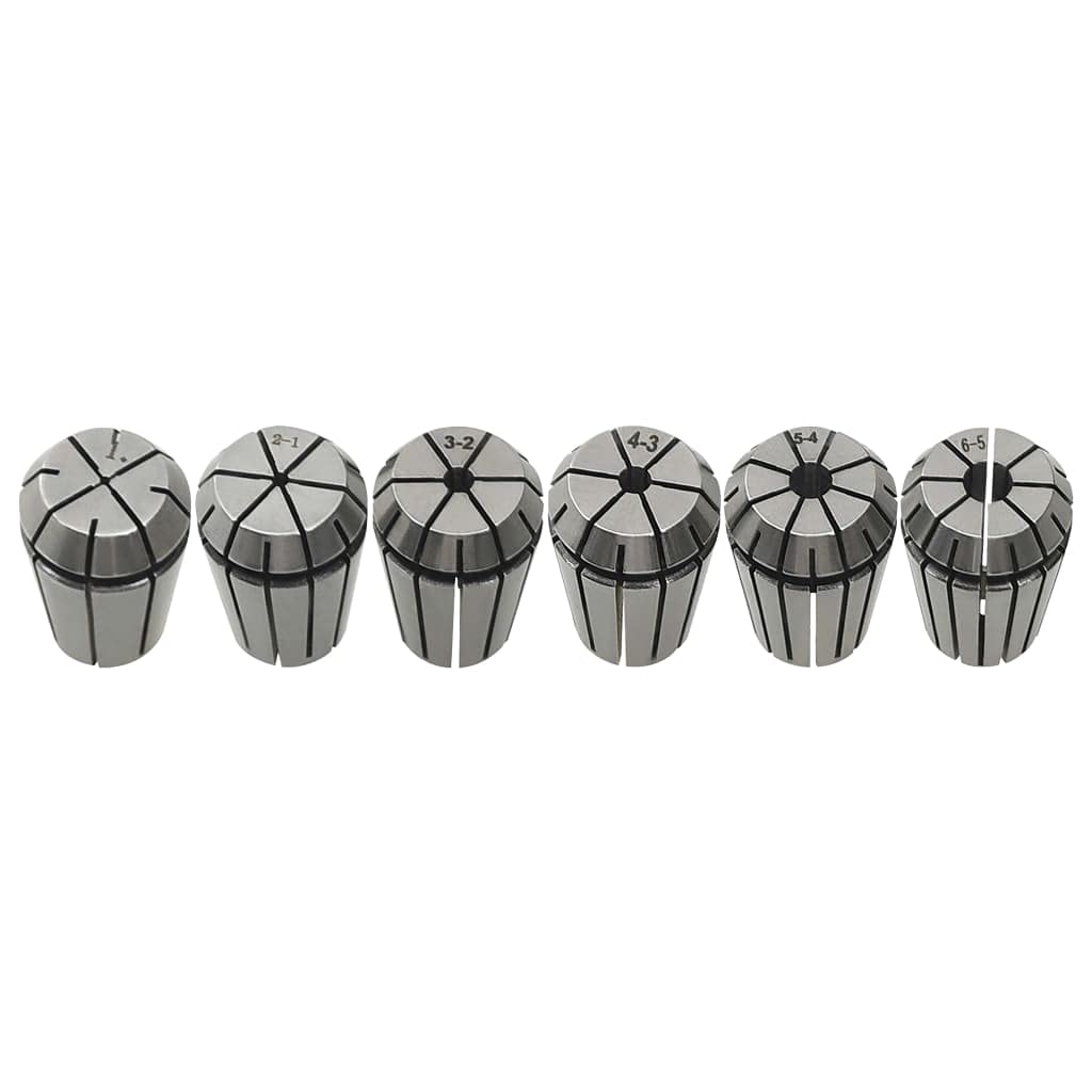 ER20 - Set di 13 pinze di serraggio per utensili rotanti, pinze di precisione in acciaio, per CNC, fresatura, foratura, lavorazione del metallo e del legno, officina, adatto per macchine