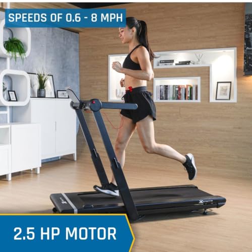 Image of XTERRA Fitness Premium Folding Smart Treadmill, Compact Design, 250+ LB Weight Capacity, Powerful Motor, XTERRA+ Fitness App Included with Purchase