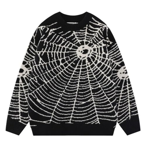Pull Y2K en maille premium à col rond avec finitions haut de gamme