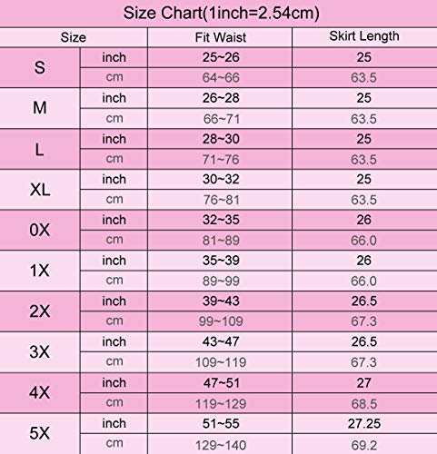 Christmas Party Petticoat Women's 50s Style Vintage Petticoat Underskirt Tutu Skirt Size M YF8922-1 steampunk buy now online