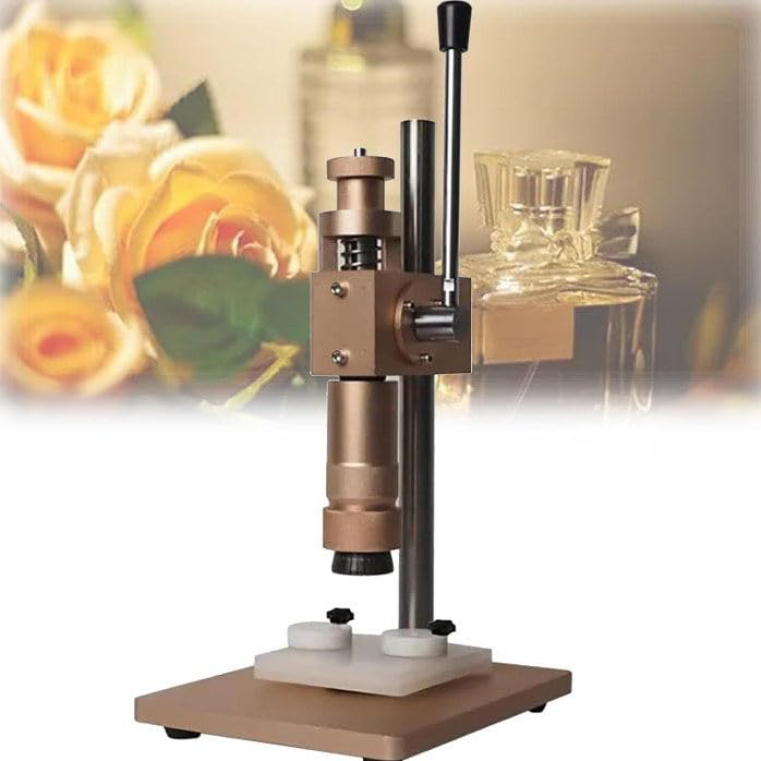 Herramienta de tapado de Bomba taponadora de Botellas de Mano,Máquina taponadora de Perfume Manual,Engarzadora de Perfume 13-22 mm, para taponadora de Perfume (13MM)