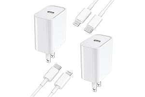 iPhone Fast Charger with 6FT Type C to Lightning Quick Charge Sync Cord