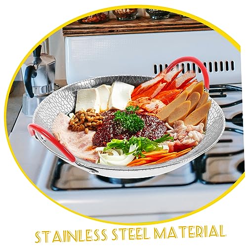 Olla de acero inoxidable para ramen coreano con asas miniatura 5