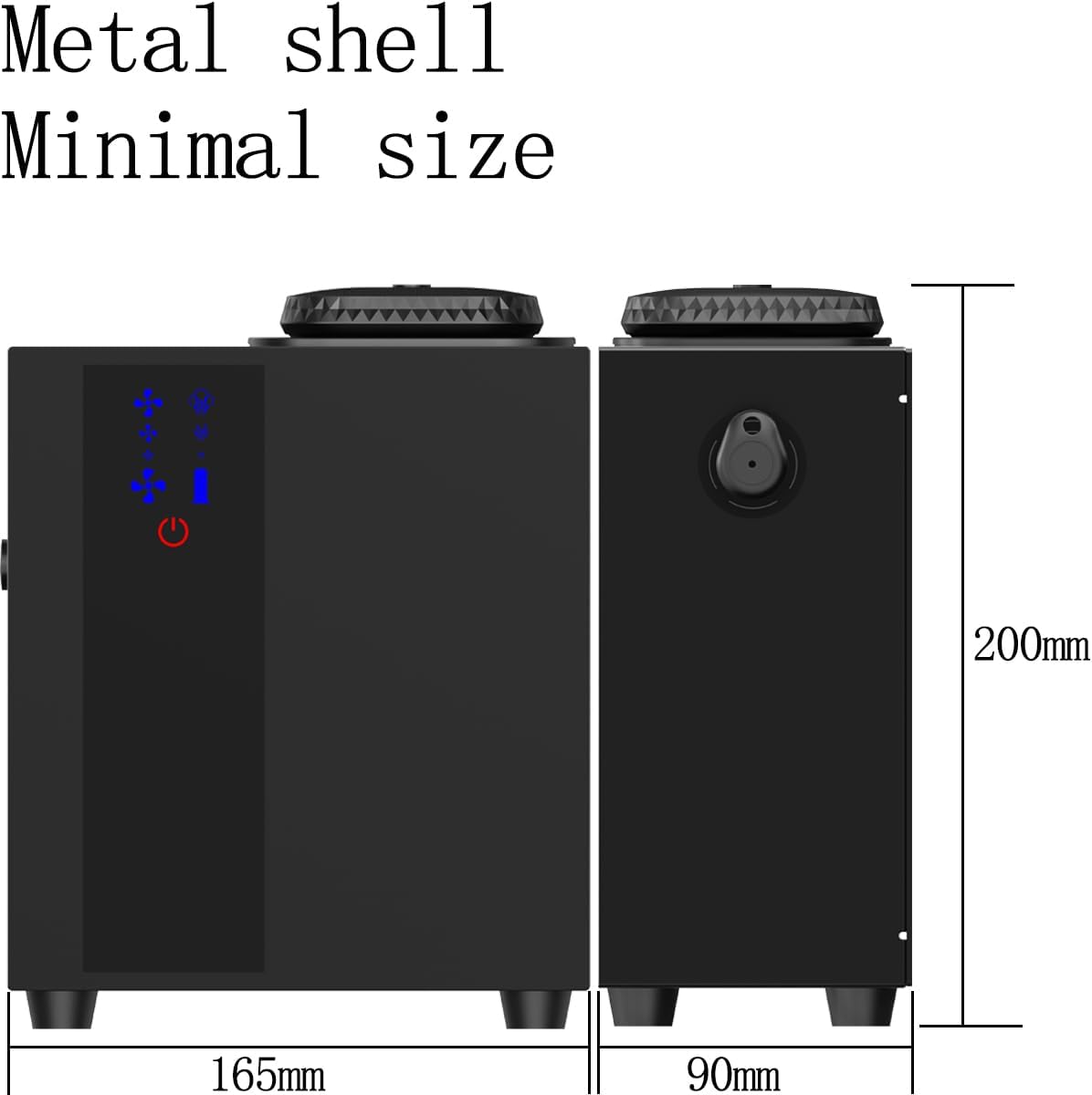 Fragrance Scent Collection HVAC Diffuser - Area 5300 sq ft or Full Air System, Bussiness, Home, 7 Fl Oz 200ml, Bluetooth Control, X2000 Black, DIFFMELY - Image 6