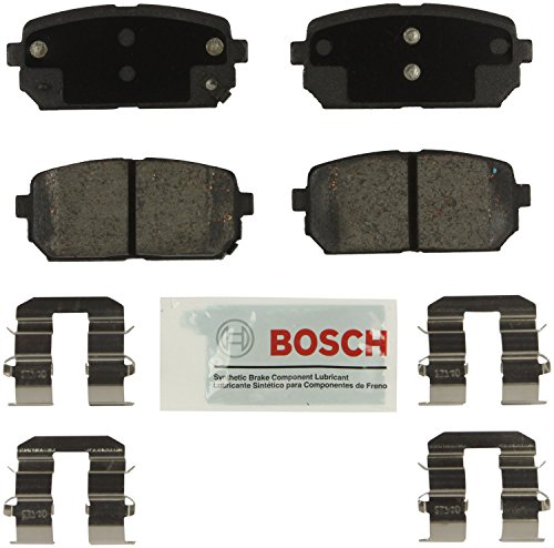 Plaquettes de frein Bosch BE1296H Blue garantissant un freinage silencieux