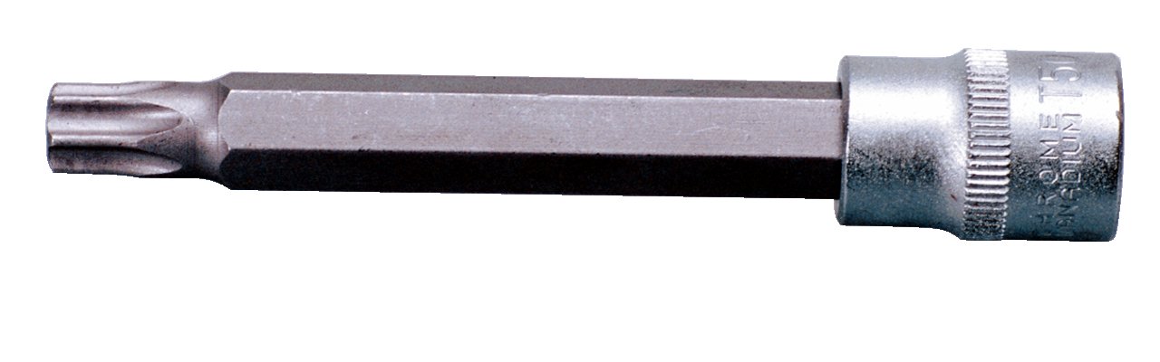 3/8" Serie Di Bussole P.viti Torx,lunghe,9 PzT20-T60