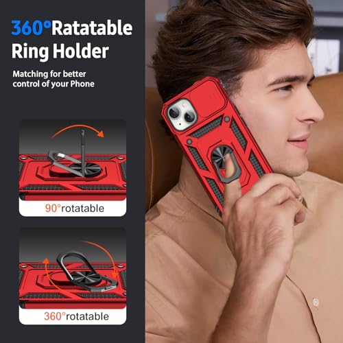 Coque iPhone 15 Plus béquille intégrée et protection écran HD incluse - 6