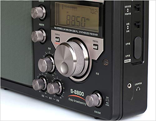 TECSUN S-8800 radio nowy zdalnie sterowany tuner PLL DSP AM