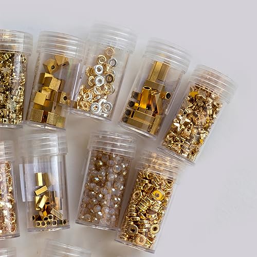 PATIKIL tubos para monedas 55mm, pack de 5 con caja miniatura 6