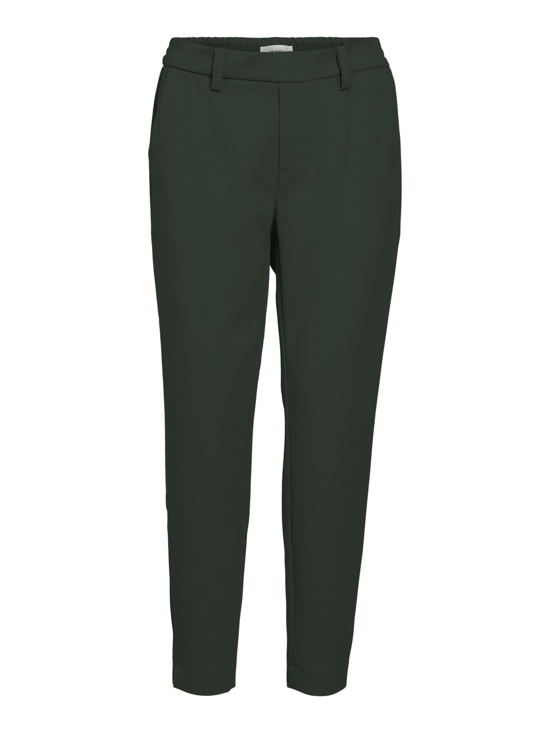 Object Women's Objlisa Noos Slim Trousers Pants, Green (Duffel Bag), 12