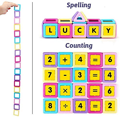 Yangers Set di blocchi magnetici, 166 pezzi