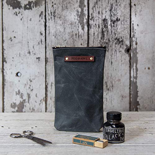 The Scribbler Pouch in Slate
