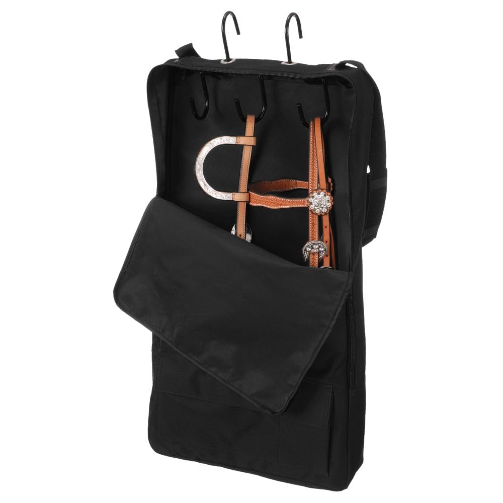 Tough 1 Tough-1 Bridle/Halter with 3 Prong Tack Rack