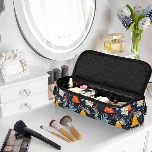 Bolsa de viaje Botanical Plants Marble para herramientas de cabello, resistente al calor, organizador portátil para planchas, rizadores y accesorios de cuidado capilar miniatura 7