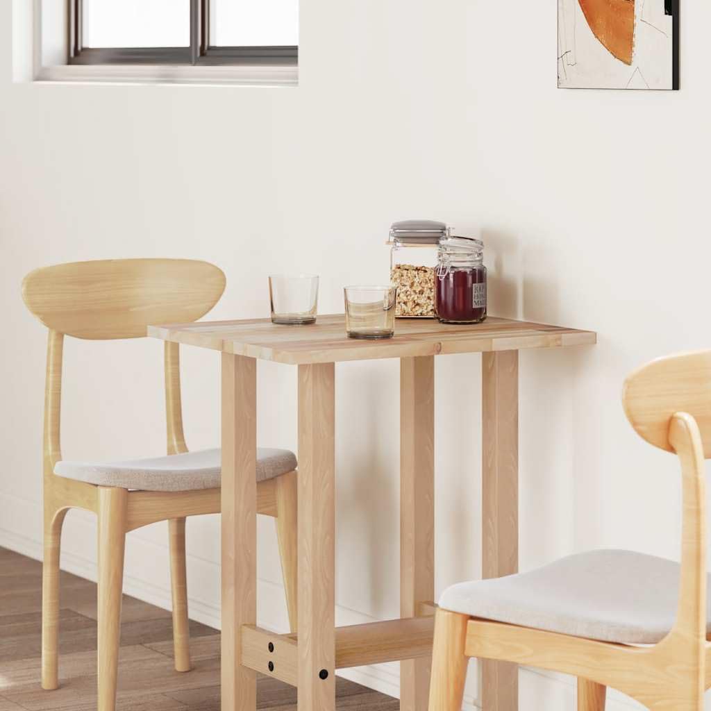 Piano da tavolo rettangolare in legno massello di acacia, 100 x 50 x 2 cm, superficie di ricambio per mobili fai da te, piano di lavoro per cucina, ufficio, soggiorno, sala da pranzo, camera