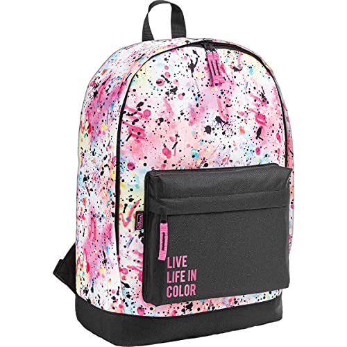 Mochila de Costas Académie Splashes Branca - Tilibra, Modelo: 338613