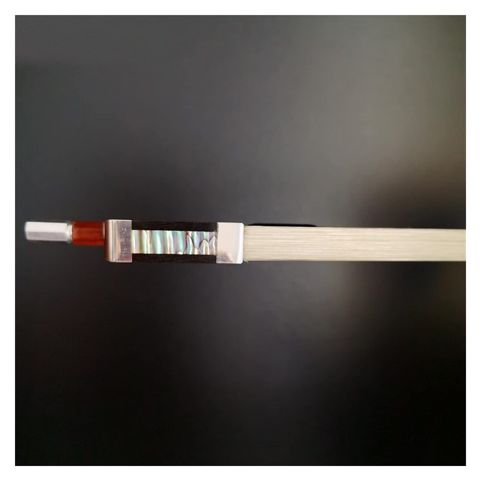 FLFL 4/4 Taglia Viola Arco di Alta qualità Pernambuco Rotondo Stick Argento Arco Violino Standard
