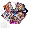 Babymiu Anime Wall Poster 8-Pack 11.5 x 16.5 INCH,Anime Cartoon Gifts Merch Party Supplies Unframed Version HD Printing Poster for Room Club Wall Art Decor Style B