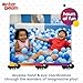 Antsy Pants 100 Ball Pit Balls, Ball Pit for Toddlers 1-3, Non-Toxic Materials, Lightweight, Reusable Storage Bag, Plastic Balls for Ball Pit, Sensory Toys for Kids, Blue/White