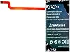 1200mah High Capacity Battery for Apple iPod 6th 7th Gen Classic Thick 160GB, 616-0232160GB, Li-Polymer 0 Cycle Replacement Portable Media Player Battery