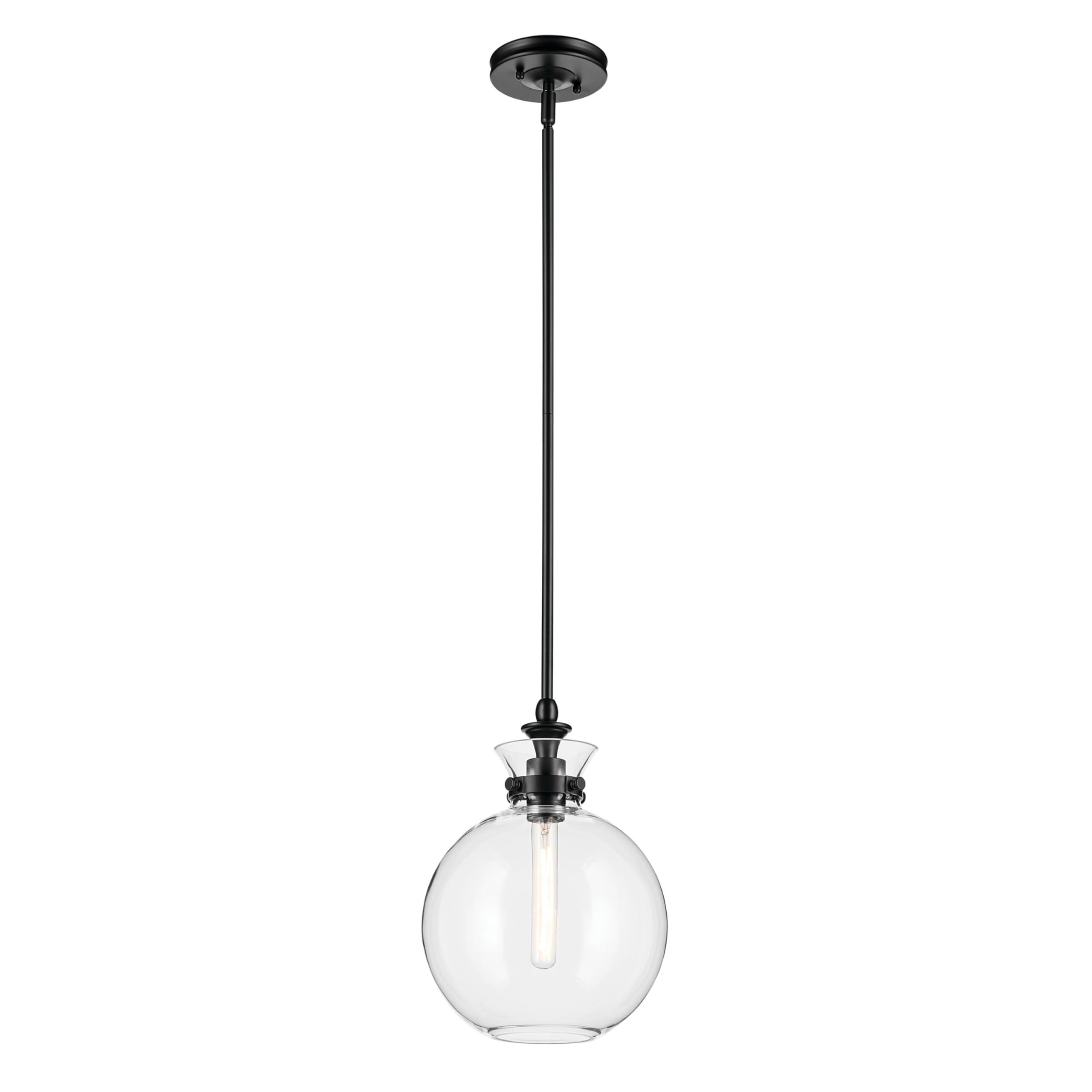 Photo 1 of Kichler Laria 1-Light Pendant - Black
