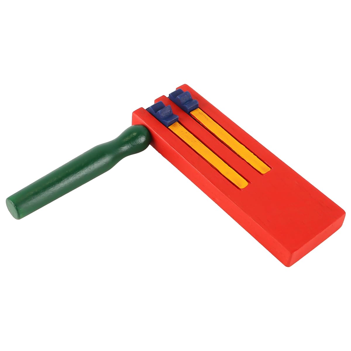 Laroal Wooden Soundboard Wooden Hand Clappers Wooden Ratchet Noise Makers Traditional Prank Clapper For Football Games Wood Rattle Ratchet Instrument