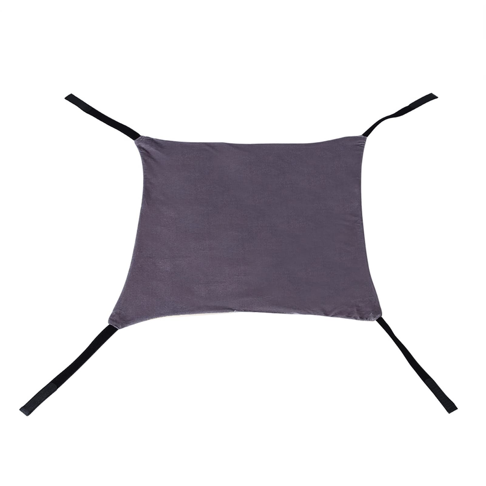 Hamac Suspendu Réversible pour Chat, Lit Suspendu Doux Et Respirant pour Animaux De Compagnie, Hamacs De Table Doux sous la Chaise, Tapis De Lit Suspendu pour Chiot, Chien, Cochon(L-Bleu)