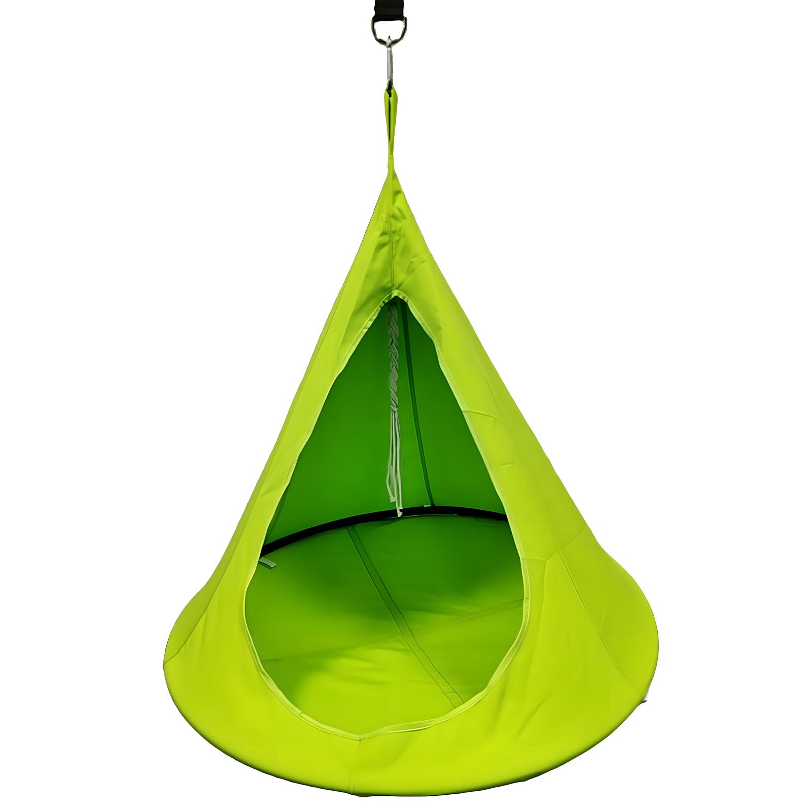 Hamaca de camping – Silla colgante para exteriores, diseño ligero portátil para jardín, patio, terraza y terraza, gran espacio