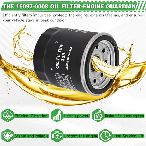 Image of 2520799 Oil Filter 3084963 for Polaris Sportsman 400 450 500 570 850 Ranger Scrambler 850 1000 XP Magnum 325 330 425 500, Xplorer 400 500, Xpedition 325 425, Hawkeye 300 400