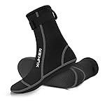 XUKER Neoprene Water Socks 3mm, Sand Proof Beach Volleyball Socks Diving Socks for Outdoor Water Sports