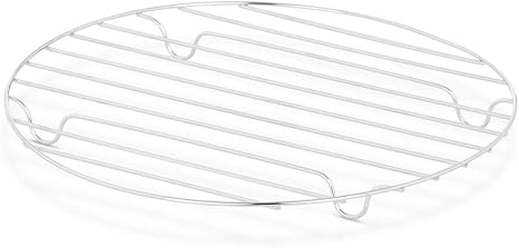 bredeco Griglia Inferiore per Forno Alogeno Grata Bassa per Fornetto  BCHO-A-LR (Acciaio Cromato, 24 cm, 2 cm) : Amazon.it: Casa e cucina