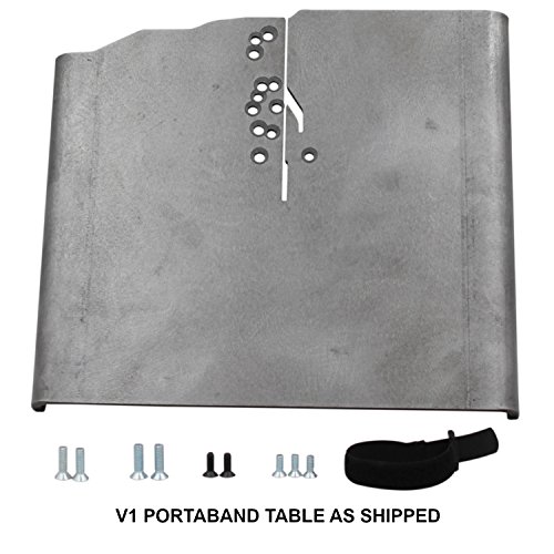 Image of Swag Off Road Portaband Table V1.0, with Foot Switch - Portable Band Saw Stand Compatible with Milwaukee, DeWalt, Makita, Bosch, Harbor Freight Bauer, and WEN - Heavy-Duty Steel, Table Made in USA