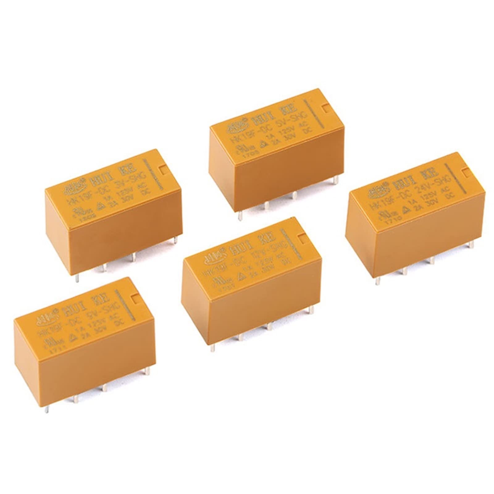 Micro relais électromagnétique 12V 2A HK19F DC12V SHG composant électronique commutation
