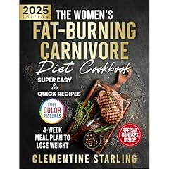 The Women’s Fat-Burning Carnivore Diet Cookbook Audiolibro Por Clementine Starling arte de portada