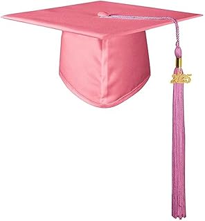 Sombreros Mujer Verano Negro Gorra de Graduación de Bachillerato, Uniforme Escolar, Gorra de Estudiante para Adultos Nueva Gorra Hombre Negro Rojo