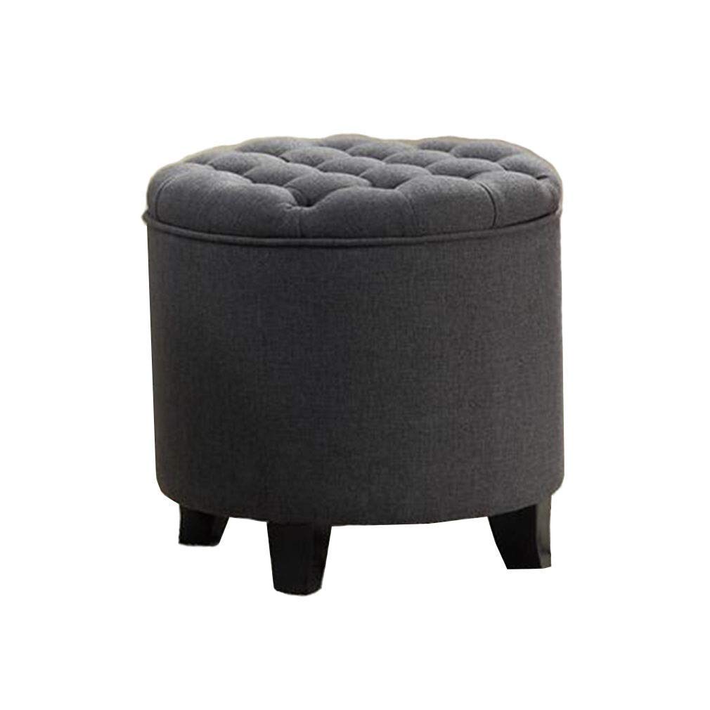 Repose-pieds capitonné pour ranger vos plaids et détendre vos jambes