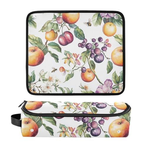 Bolsa de viaje para herramientas de cabello con tapete resistente al calor y organizador para planchas y accesorios miniatura 3