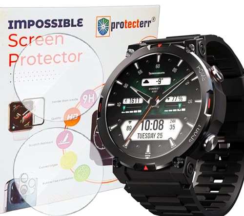PROTECTERR® |2 Pack| CrossBeats Everest (1.43") Smart Watch Screen Guard Protector - [Not A TEMPERED GLASS]