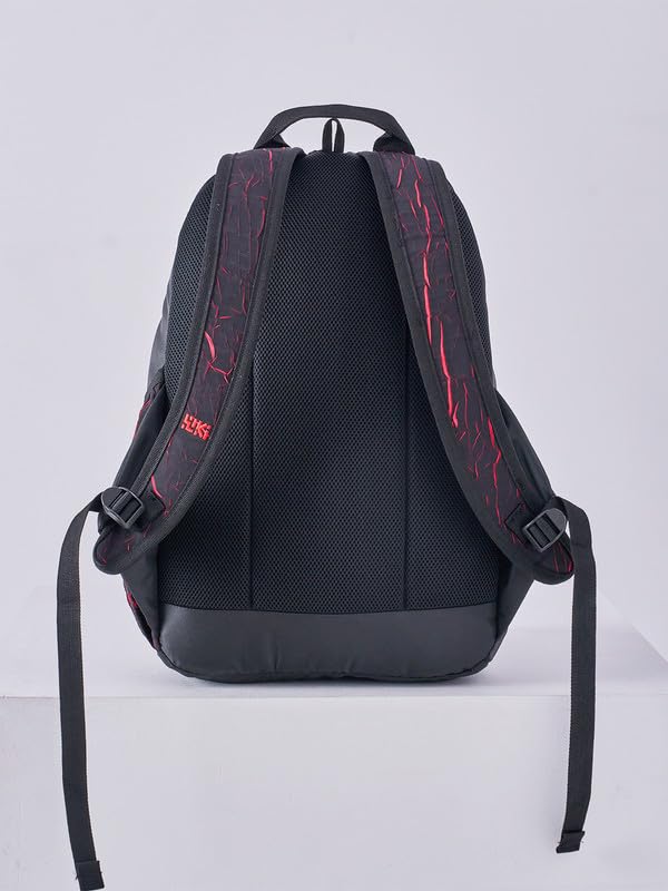 Image of Wiki Stylish Unisex Backpack | Girl 2 Durable & Lightweight backpack for Men & Women | Laptop Backpack for Office, Gym, Travel (29.5 Litre, Black)