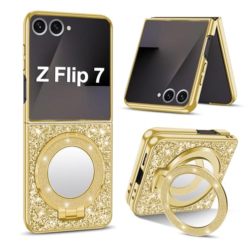 Coque Samsung Galaxy Z Flip 7 résout les chutes grâce au support miroir