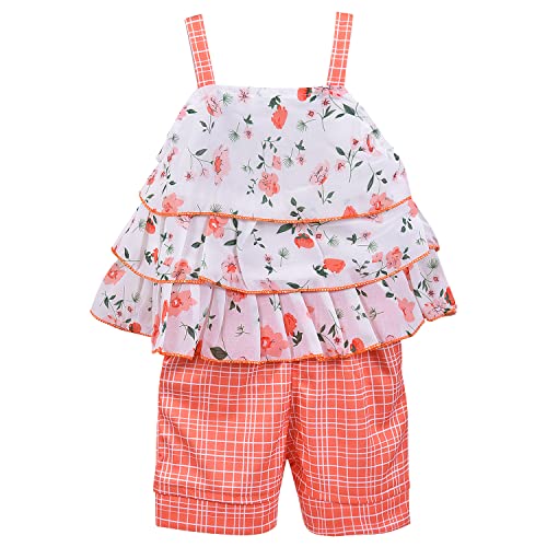 Image of Wish Karo Baby Girls Top and Shorts Dress for Girls-(csl289)